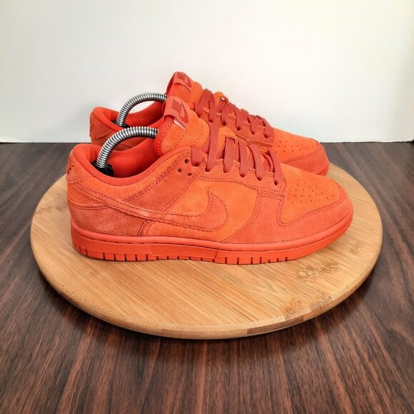 Nike Shoes - Nike Dunk Low SE Womens 6 Shoes Picante Red Dragon Valley Of Fire Sneakers NEW